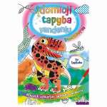 Įdomioji tapyba vandeniu. Dinozaurai