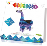 3D origami rinkinys Creagami Lama M