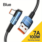 USB-C greitojo įkrovimo laidas, Mėlyna