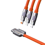 MFI Sertifikuotas 3-1 Greitas Įkrovimo Laidas 120W, 120,09 cm