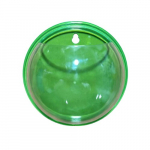 Plastikinis universalus 15cm vazonas, Žalias