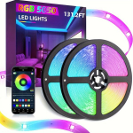 131cm LED juosta TV fonui, RGB valdymas., 3,28 pėdos / 1 metras