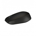 "logitech" pelė b170, 1000dpi, 2,4 [ghz], optinė, 3 but., belaidė, juoda, 1 vnt. aa, mini usb imtuvas, biuro