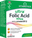 Maisto papildas Ultra Folic Acid, 60 tablečių