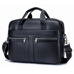 Kar&scaron;tai Parduodami Vyri&scaron;ki Krep&scaron;iai, Odinės Rankinės, Vyri&scaron;kas Vir&scaron;utinio Sluoksnio Karvės Odos Portfelis, 15 Colių_91502-Black, 91502-Black