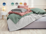 DORMEO ESSENTIALS PATALYNĖS UŽVALKALAI 200x200 cm žalsvai mėlyna, žalsvai mėlyna
