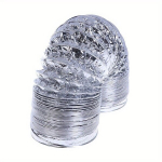 1 vnt 10.16 cm ventiliacijos lankstus aliuminis vamzdis.