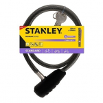Dviračio raktinė spyna su trosu S741-155 STANLEY