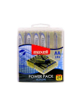 MAXELL ALKALINE BATTERY AA LR6 PACK * 24