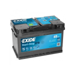 Akumuliatorius EXIDE Start-Stop EFB EL652 65Ah 650A
