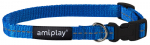 Amiplay reguliuojamas​ antkaklis Reflective, M, mėlynas