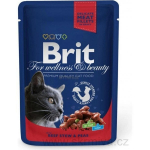 Konservai katėms BRIT PREMIUM Beef Stew&Peas, 100g