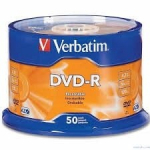 "verbatim" dvd-r, platus ra&scaron;alinis spausdinimas be id, 43533, 4,7 gb, 16x, vijos, 50 vnt., 12 cm, skirtas duomenų archyvavimui