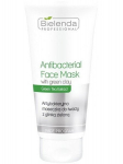 Veido kaukė su žaliuoju moliu Bielenda Professional Face Program 150 g