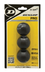 Skvo&scaron;o kamuoliukai DUNLOP PRO 3vnt