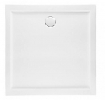 Du&scaron;o padėklas Liveno 90 x 90 cm baltas