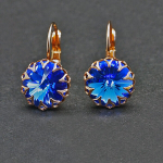 Auskarai moterims DiamondSky Vintage III su Swarovski kristalais