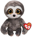 Pliu&scaron;inis žaislas TY Beanie Boos DANGLER pilkas tinginys, 23 cm, 36417