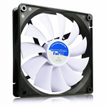 AABCOOLING Super Silent Fan 14 - Galingas 140mm Kompiuterio Ventiliatorius, 80m&sup3;/h Oro Srautas, Itin Tylus 8.6dB Veikimas Su FDB Guoliais, 600 RPM, Tinka PC Korpusams, Modernus Dizainas, Antivibracinės Tarpinės, Stabilus IC Variklis