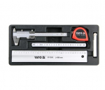 Matavimo įrankių rinkinys Yato YT-55474, 5 vnt