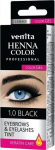 Antakių ir blakstienų dažai Venita Professional Henna Color 1.0 Black