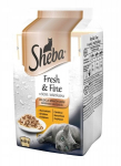 Sheba Fresh and Fine suaugusioms katėms su vi&scaron;tiena,kalakutiena ir pauk&scaron;tiena, 6x50 g