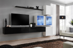 Sekcija Switch XIX, balta/juoda