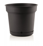 Vazonas Hydral 33 cm juodas