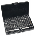 Neo 99 vnt. bitų ir antgalių rinkinys 1/4" Torx Hex