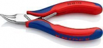 Precizinės lenktos replės elektronikams Knipex 115mm