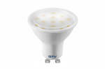 LED lemputė, SMD 2835, GU10, 4000K, 2,5 W, AC180-250V, 120&deg;, 240lm, 27ma
