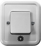 Ospel Pi jungiklis baltas, 1 modulis, 250v, 6a