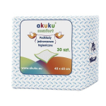 Vienkartiniai higieniniai paklotai AKUKU COMFORT, 30 vnt. 40 x 60 cm, A0377