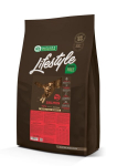 Nature's Protection Lifestyle begrūdis sausas maistas visų veislių suaugusiems &scaron;unims su la&scaron;i&scaron;a, 10 kg