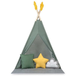 Tipi vaiki&scaron;ka palapinė Nukido, NK-406, žalia, 116x116x165cm