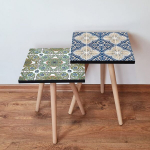 Lizdų stalas (2 vienetai) 2SHP465 - Green