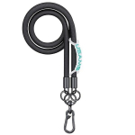 USAMS Uniwersalna smycz do telefonu 1,2m czarny|black ZB282GS01 (US-ZB282)