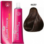 Plaukų dažai Wella Professionals Color Touch Plus, 44/07 - Medium Intense Brown Natural Sand, 60 ml