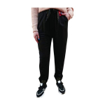 Laisvalaikio kelnės moterims, juodos, XL/XXL