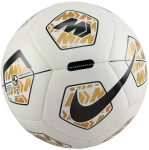 Nike Futbolo Kamuolys Nk Merc Fade Black White Gold FB2983 102 FB2983 102/5, 5