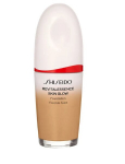 Makiažo pagrindas Shiseido Revitalessence Skin Glow 350 Maple SPF30 Vidutinis padengimas