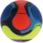 Futbolo kamuolys Bullet star, raudonas/mėlynas