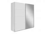 Spinta BRW Eleven, 181x62x197 cm, balta