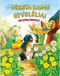 Dėlionių knygelė Dūksta kaime gyvulėliai
