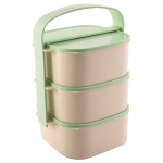 Vakarienės indas plastikinis 3 pakopų 3x115 l