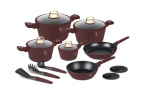Berlinger Haus puodų ir keptuvių rinkinys Leonardo Collection, 15 dalių