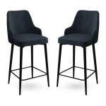 Baro kėdė (2 vienetai) Enox - Anthracite, Black