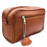 Didelė odinė kosmetinė Parker TB Saddle vyrams, ruda, 1 vnt.