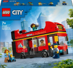 60407 LEGO&reg; City Raudonas dviauk&scaron;tis apžvalgos autobusas