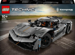 LEGO&reg; Technic 42173 Koenigsegg Jesko Absolut Hypercar Grey &ndash; statybinis rinkinys